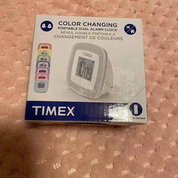 New Timex Color Changing Alarm Clock - Picture 5 of 7